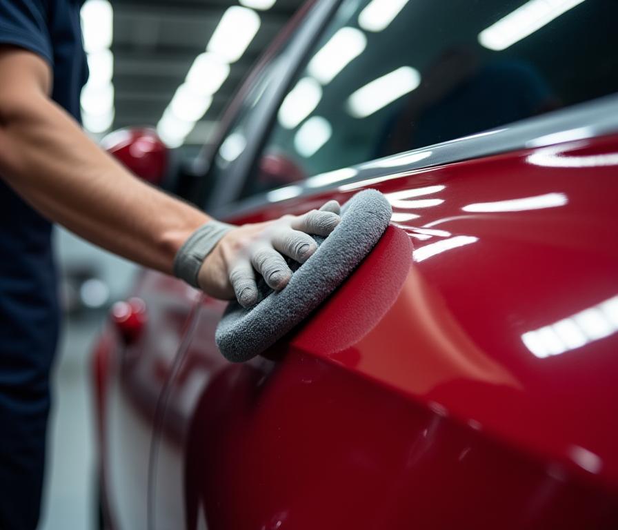 Lucidatura esterno auto con tecniche avanzate