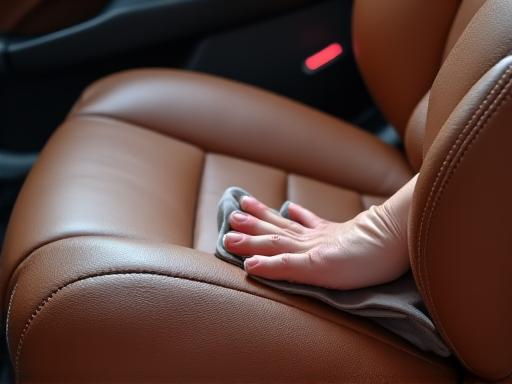 Trattamento pelli pregiate interni auto di lusso